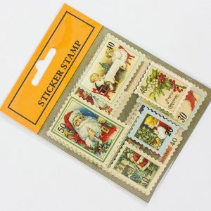 Christmas Sticker Stamps