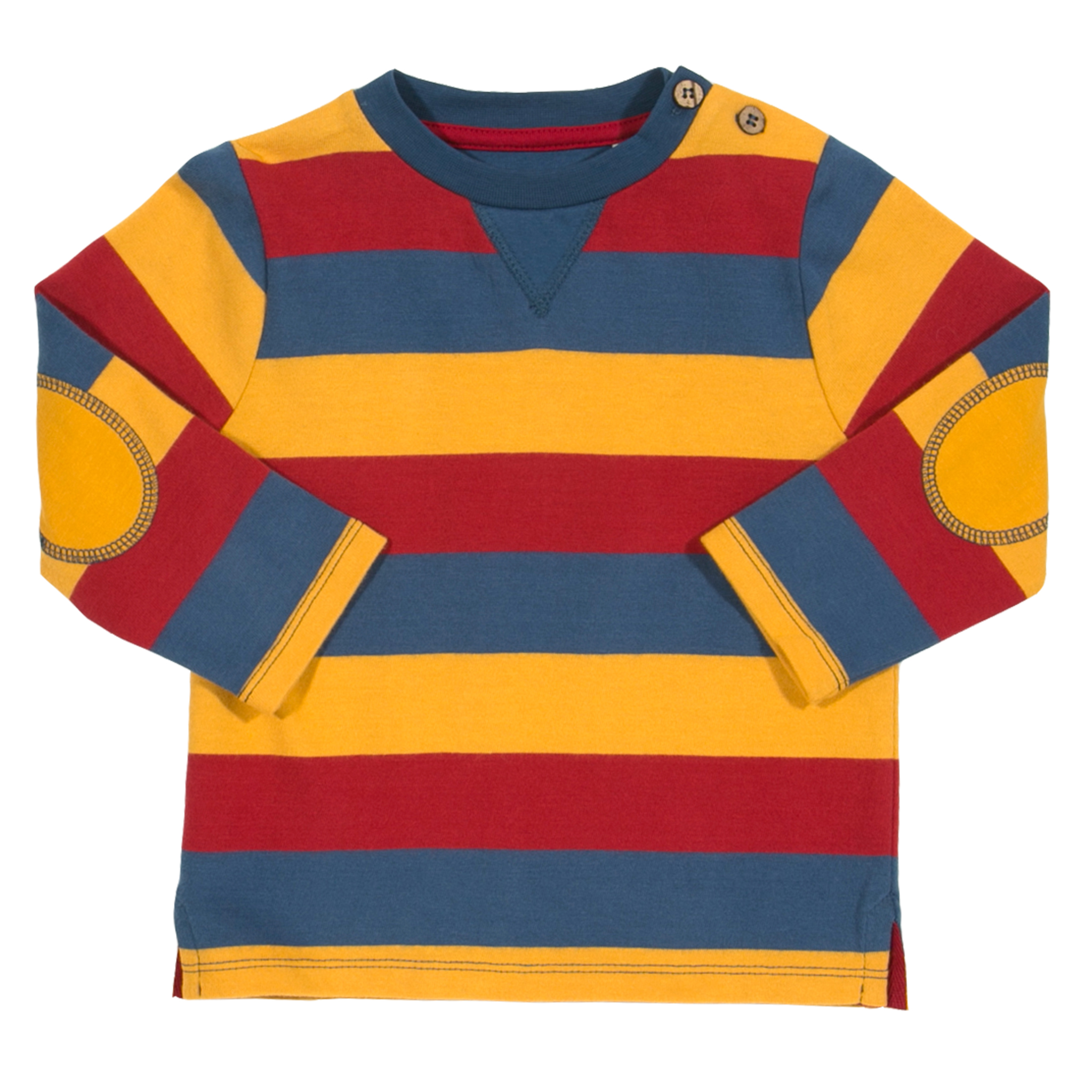 Organic Cotton Long Sleeve Stripy Top