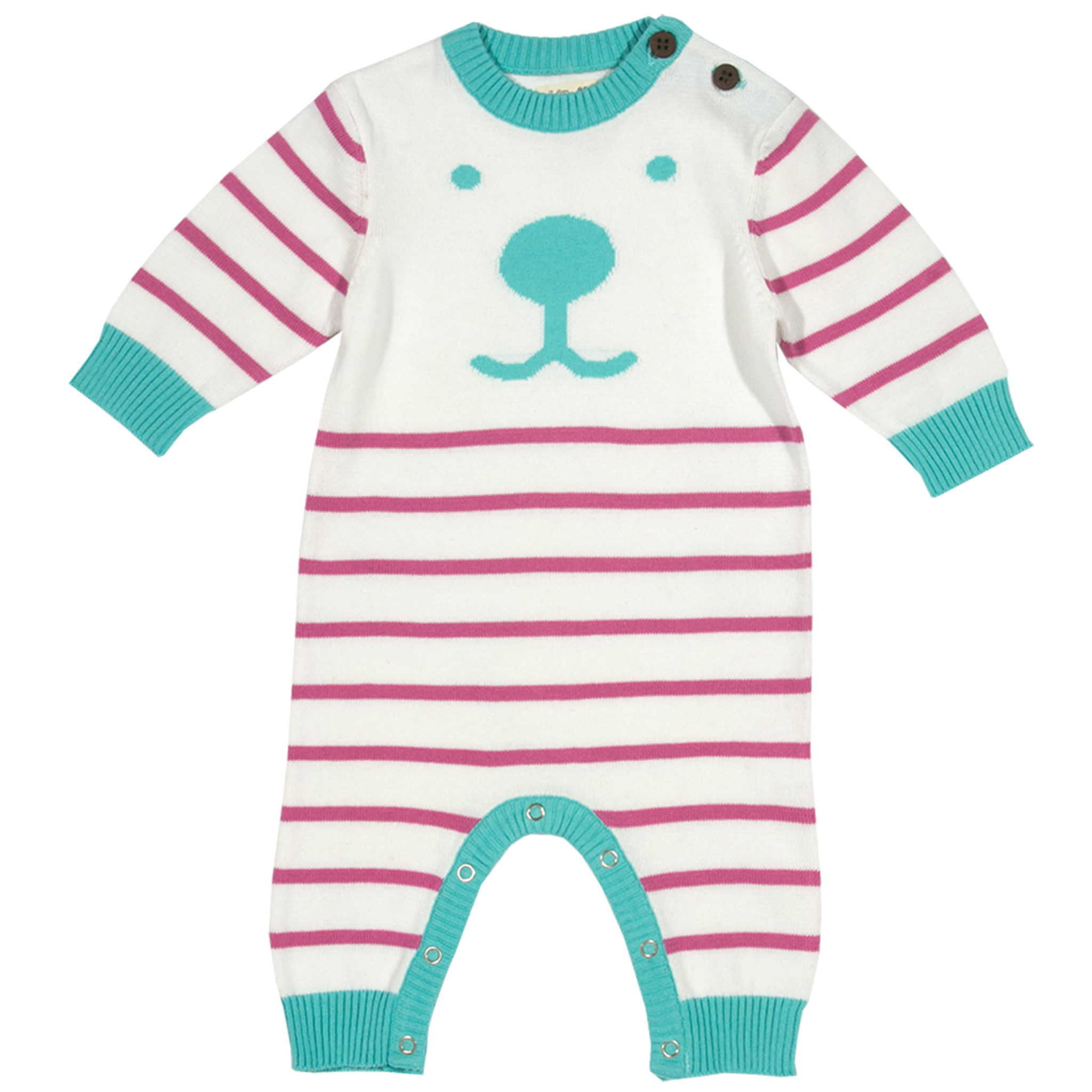 Organic Cotton Jersey Playsuit