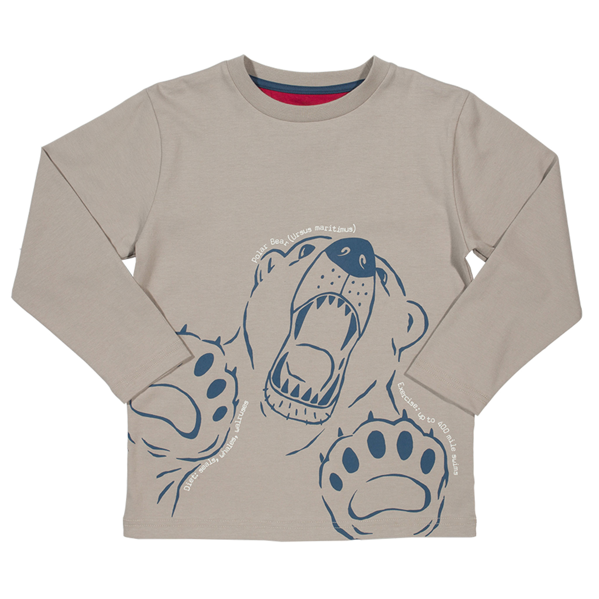 Polar Bear Top. Organic Cotton
